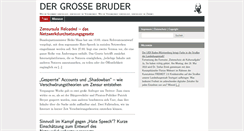 Desktop Screenshot of dergrossebruder.org